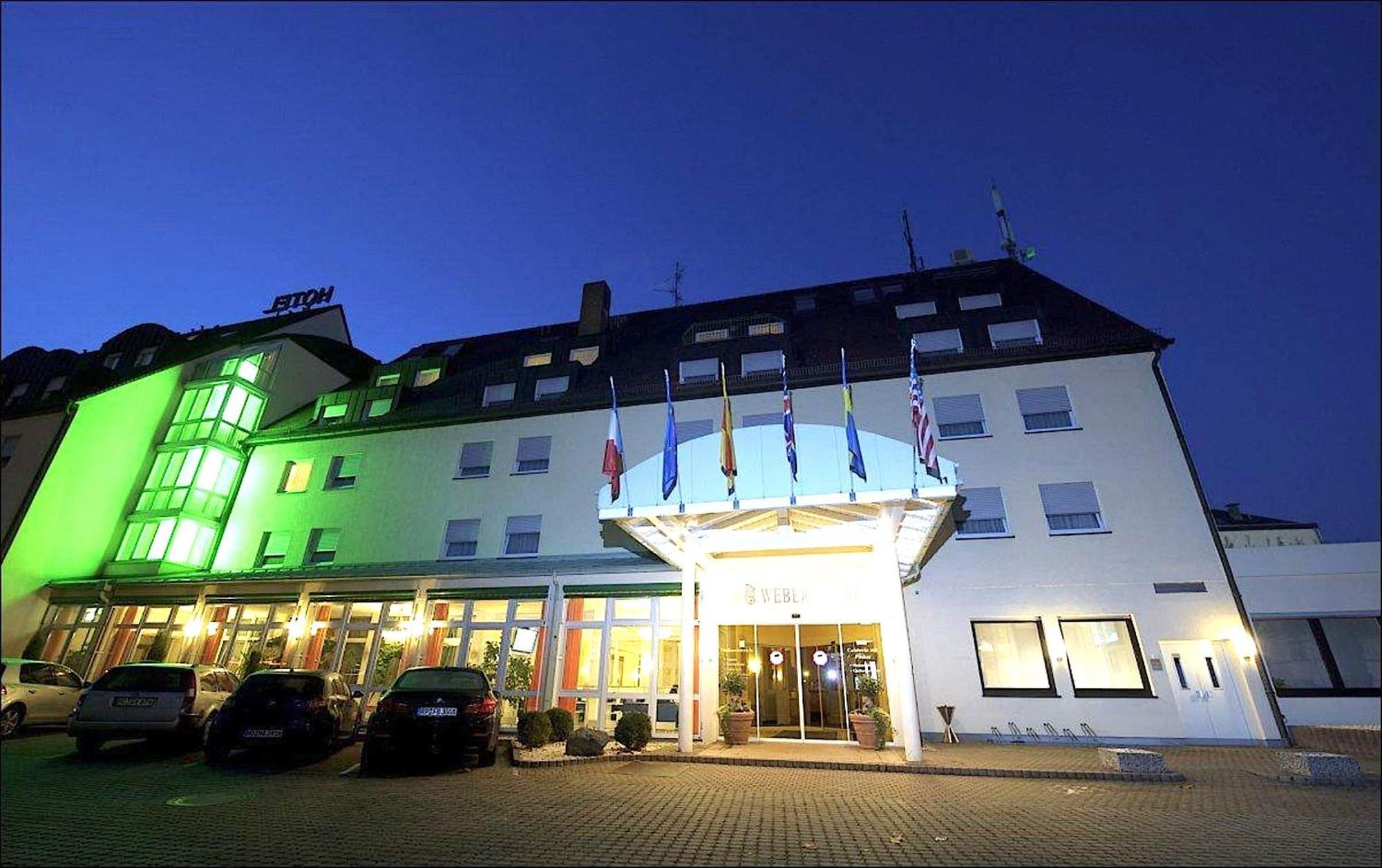 Weber Hotel Mannheim Ngoại thất bức ảnh